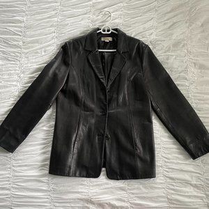 Black Genuine Leather Jacket
